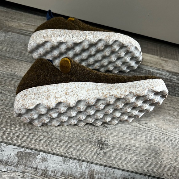 Asportuguesas City Slip On Wool Felt Womens Flat Shoes size 36 made in Portugal - Picture 10 of 10